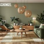 Digitales Home Staging Beispiel aus unserem Style Guide - Dschungel