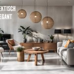 Digitales Home Staging Beispiel aus unserem Style Guide - Eklektisch-Elegant