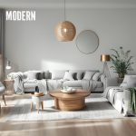 Virtuelle Home Staging Beispiel aus unserem Style Guide - Modern