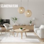 Digitales Home Staging Beispiel aus unserem Style Guide - Skandinavian